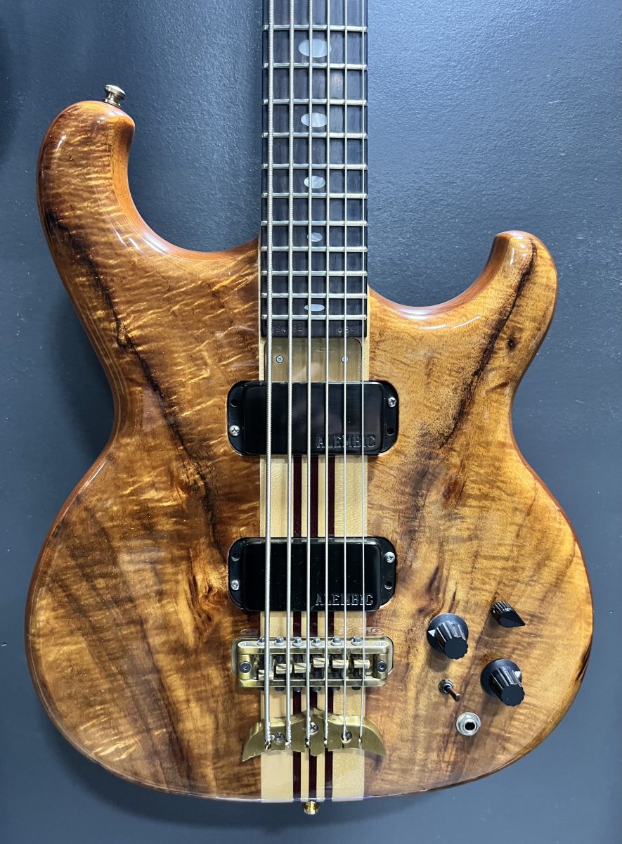 Alembic 32” 6 string piccolo Koa – LowEnd Bass Shop Vault