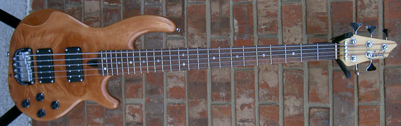 Wal Mach Iii 5 String Burl Birdseye Lowend Bass Shop Vault